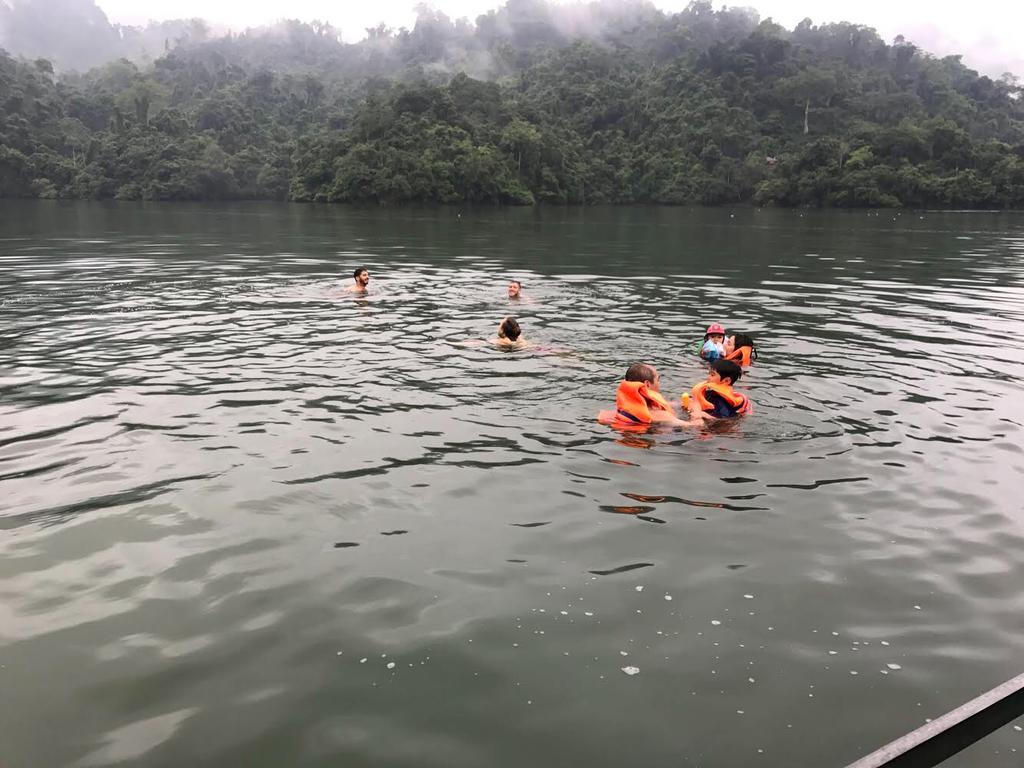 Ba Be Lake View Homestay An Ma ภายนอก รูปภาพ